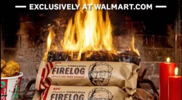 La DreamTeam de Robin : KFC lance une bûche parfum poulet rôti pour Noël