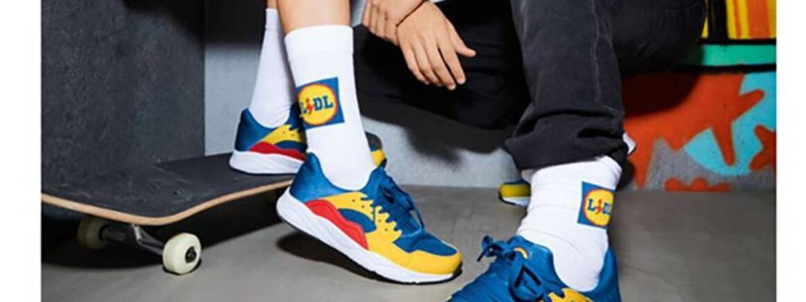 La DreamTeam de Robin : Arrêtez-tout ! Lidl prévoit une collection de chaussures et de vêtements aux couleurs de l’enseigne
