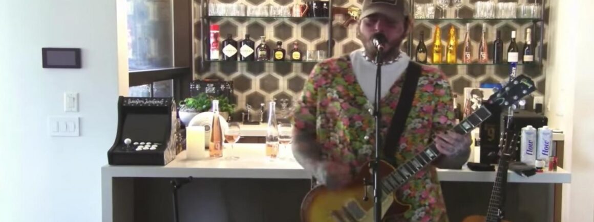 Live Réseaux Sociaux : Post Malone reprend Nirvana pour un concert caritatif (VIDEO)