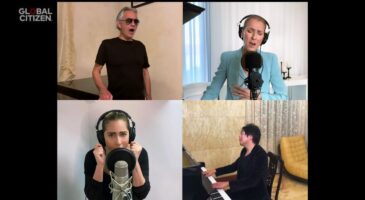 Céline Dion, Lady Gaga et d'autres chantent The Prayer (VIDEO)