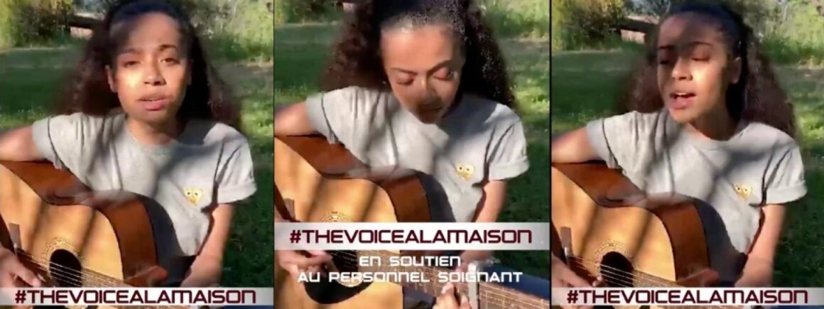 Live Réseaux Sociaux : Whitney de The Voice rend hommage au personnel soignant (VIDEO)