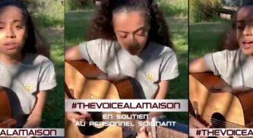 Live Réseaux Sociaux : Whitney de The Voice rend hommage au personnel soignant (VIDEO)