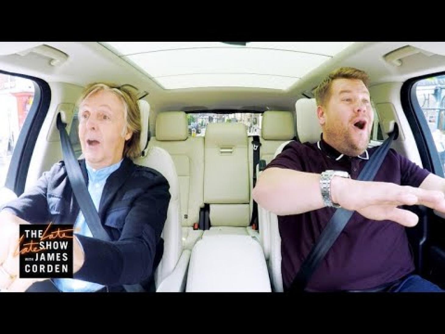 Carpool Karaoké avec Paul McCartney Le trailer dévoilé