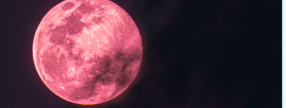 Ne manquez la pleine lune rose du 16 avril !