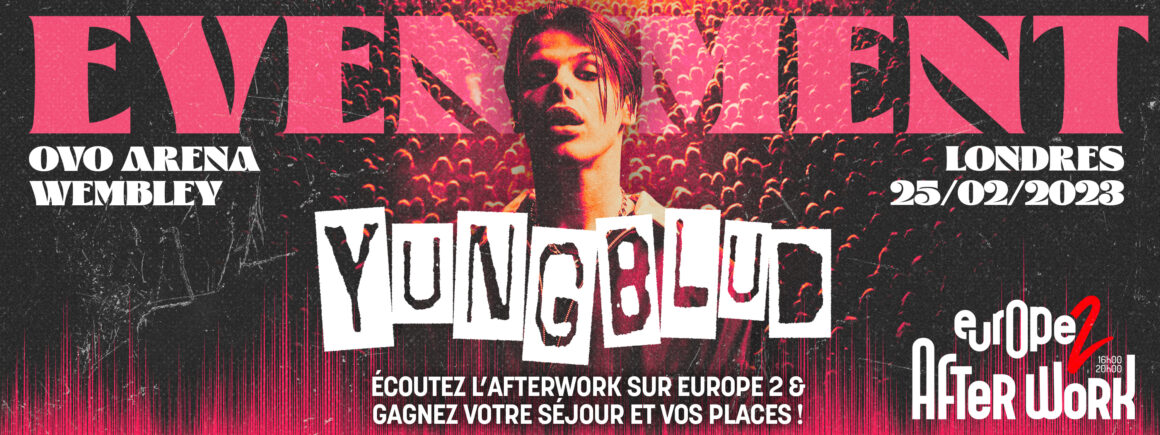 Remportez votre séjour à Londres pour assister au concert de Yungblud à l’Ovo Arena le 25 février  avec Europe 2 !