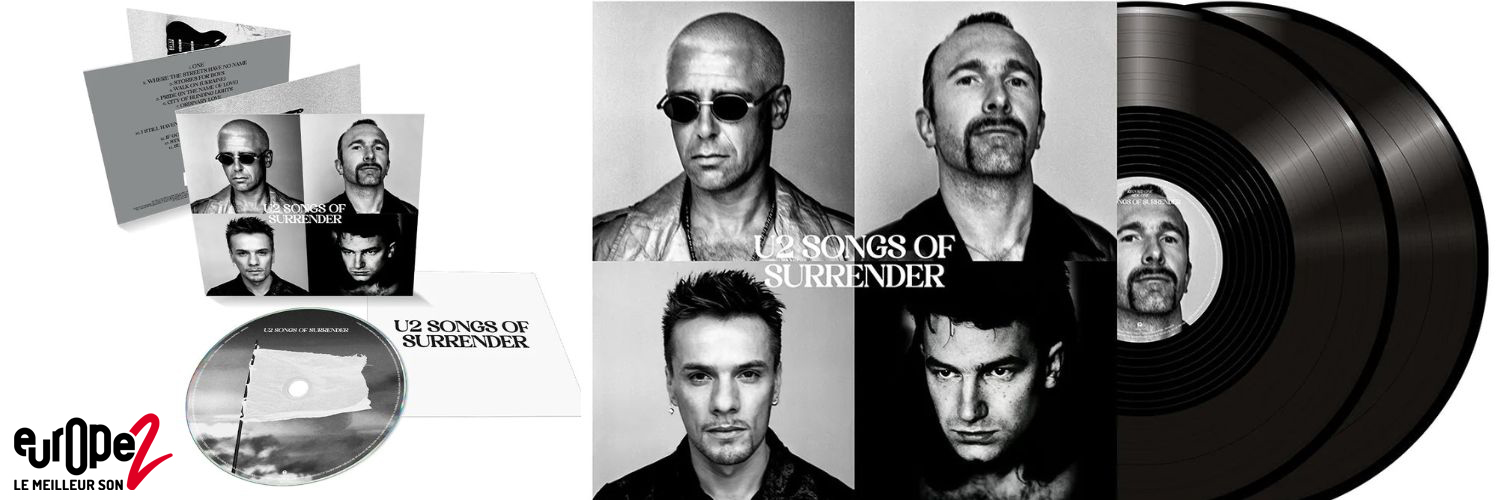 U2 sort Songs of Surrender, gagnez votre Pack CD + VINYLE !
