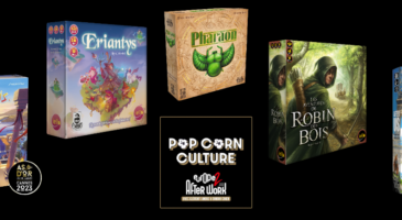5 jeux de société avec Pop Corn Culture !