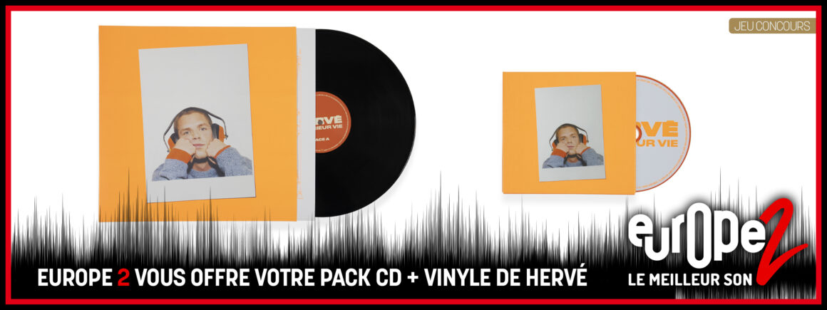 Gagnez votre pack CD + VINYLE de Intérieur Vie de Hervé !