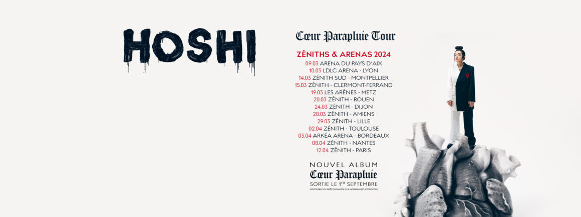 Hoshi s’offre une tournée des Zéniths et des Arenas en 2024!