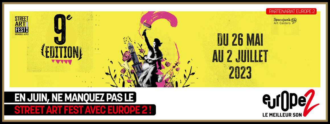 Le Street Art Festival, c’est en juin avec Europe 2 !