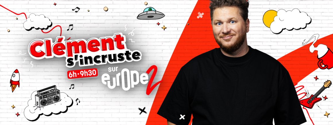 Clément s’incruste sur Europe 2 , revivez la première émission !