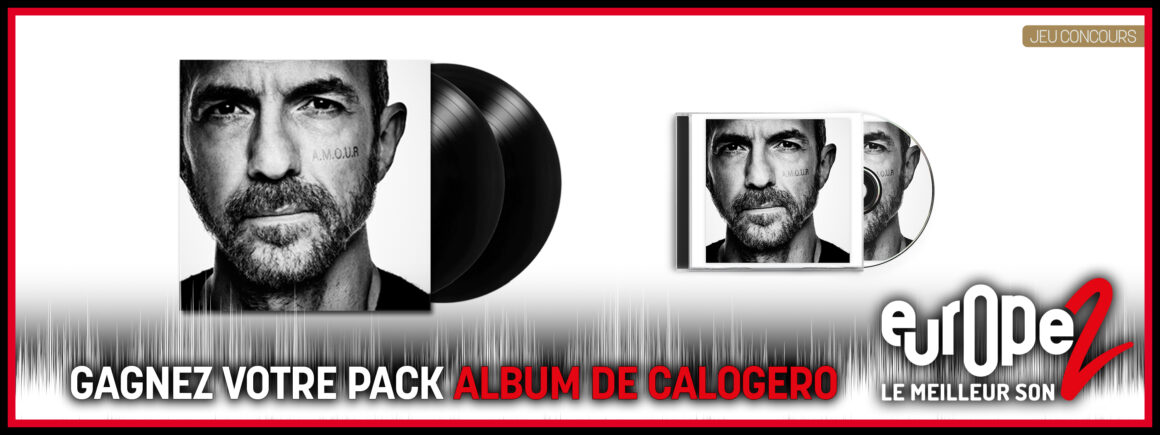 Gagnez votre pack CD + Vinyle du dernier album de Calogero !