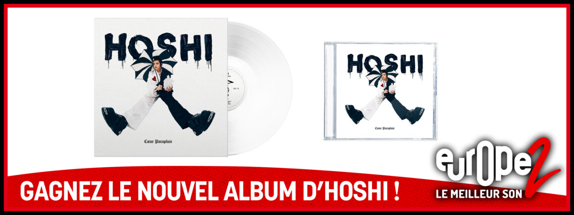 Gagnez Coeur Parapluie, le nouvel album d’Hoshi !