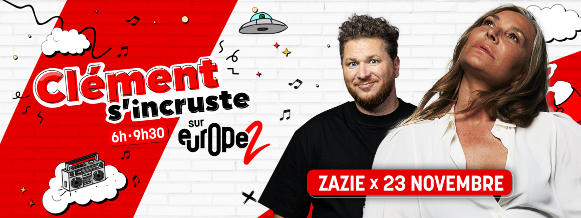 Zazie S’incruste sur Europe 2, revivez l’émission (VIDEO)