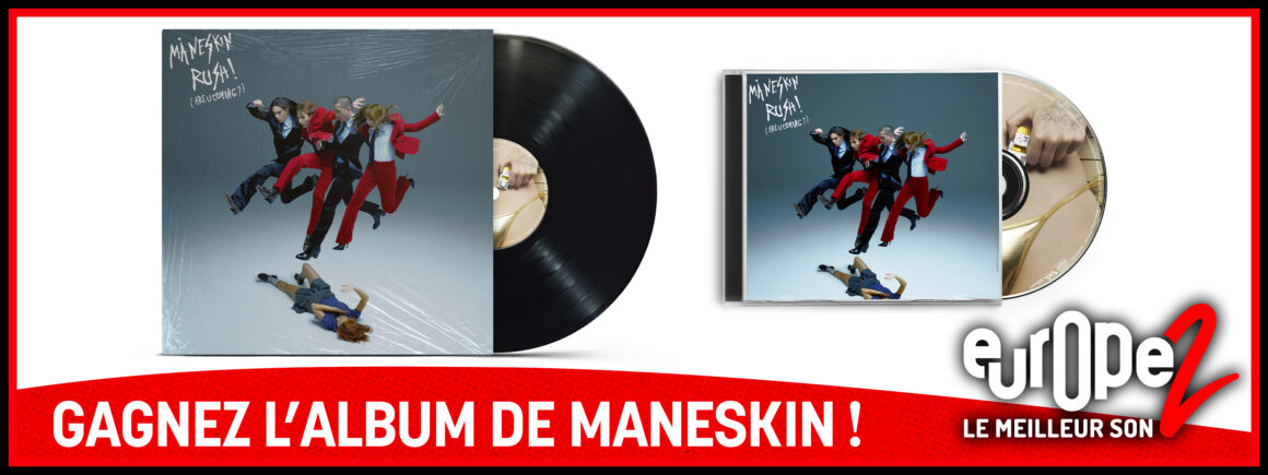 Gagnez vos coffrets CD + Vinyle de Maneskin !