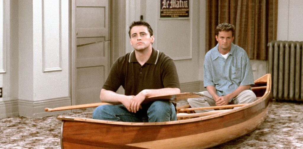Chandler et Joey