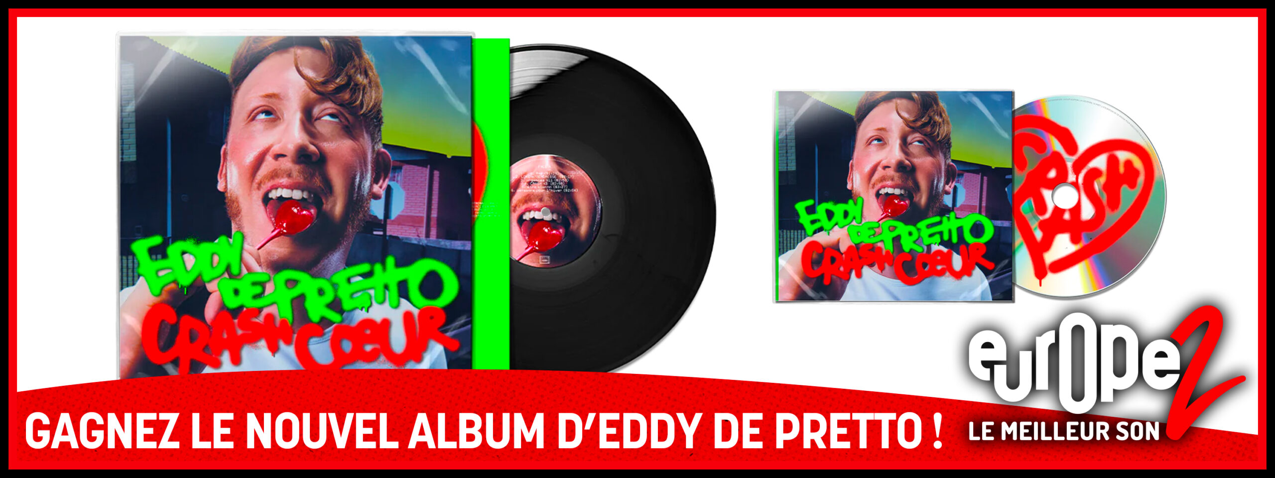 Gagnez vos coffrets CD + Vinyle d'Eddy de Pretto !