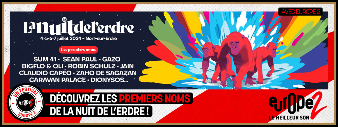 La Nuit de l’Erdre 2024 : Découvrez les premiers noms avec Europe 2 !