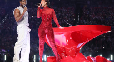 Alicia Keys et Usher - Super Bowl