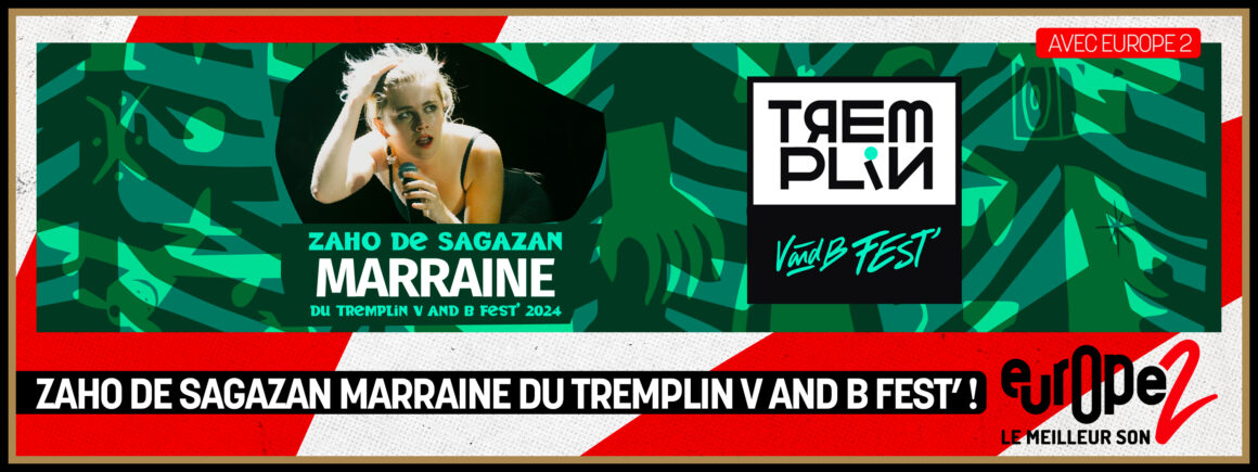 Zaho de Sagazan marraine du Tremplin musical du V and B Fest’ !