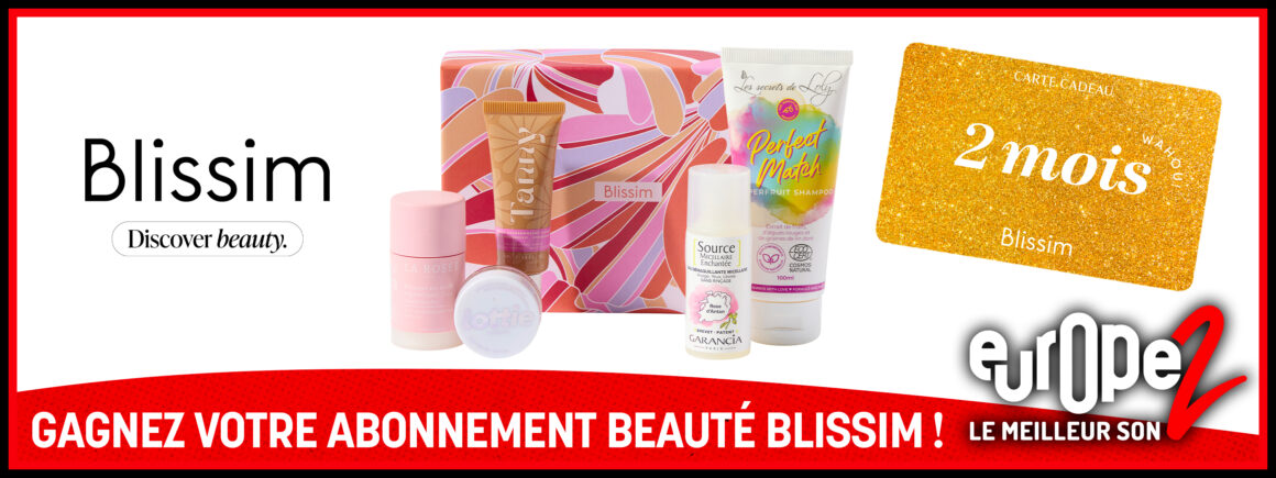 Gagnez votre carte cadeau Blissim avec Europe 2 !