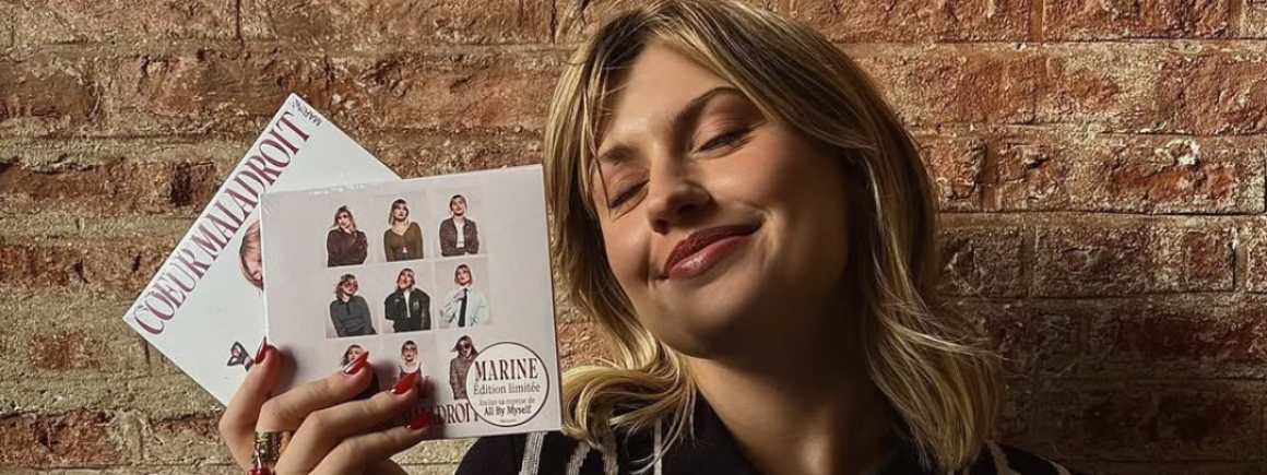 Marine frappe fort avec son premier album « Coeur Maladroit »