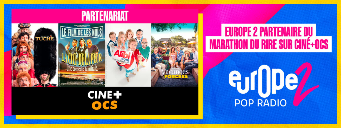 Ne manquez pas le Marathon du Rire avec Europe 2 !