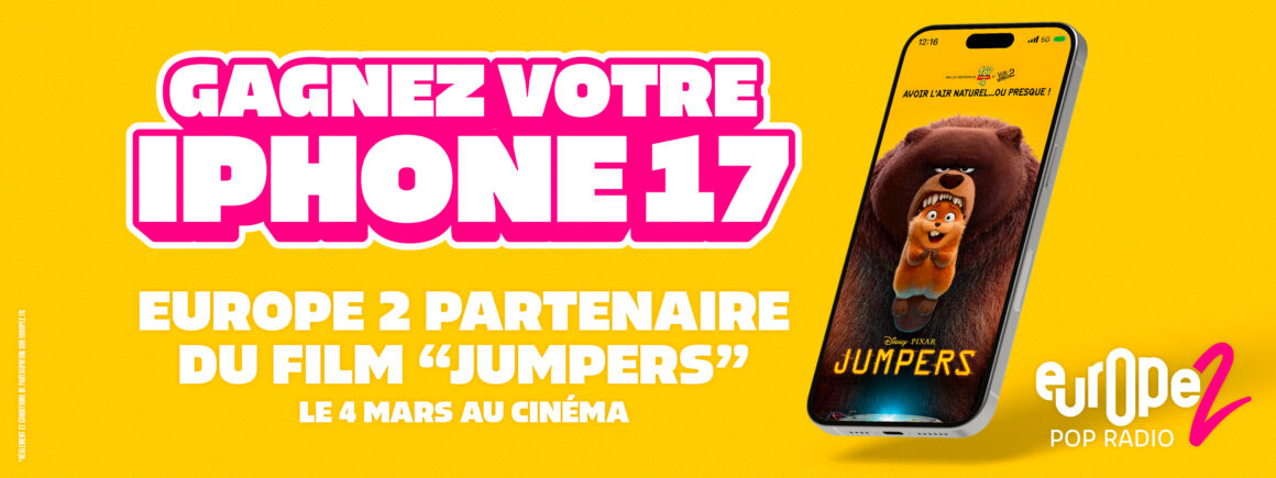 Ecoutez Cauet sur Europe 2 et gagnez votre iPhone 17 !