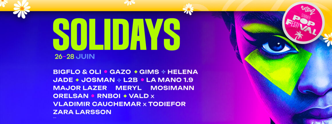 Ecoutez Europe 2 et gagnez vos pass pour les Solidays !